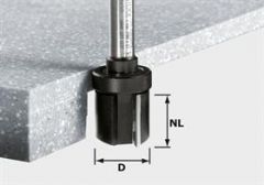 Frez do wyrównywania, HW z trzpieniem 12 mm HW D28/25 ss S12 Festool