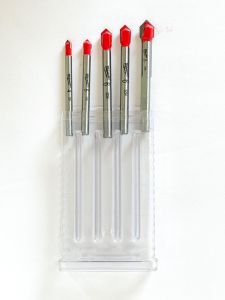 Zestaw wierteł do płytek i ceramiki 5 szt. 4,5,6,6,8mm  MILWAUKEE