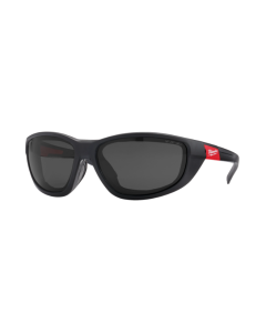 Okulary ochronne premium z uszczelką przyciemniane 1 szt. MILWAUKEE