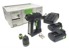 Akumulatorowa wiertarko-wkrętarka C 18 Li 3,1-Compact Festool - popokazowa