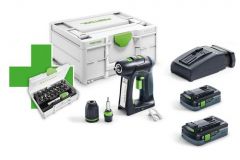 Festool Akumulatorowa wiertarko-wkrętarka C 18 HPC 4,0 I-Plus Promo 21
