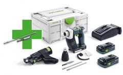 Festool Akumulatorowa wkrętarka budowlana DWC 18-4500 4,0 I-Plus Promo 21 DURADRIVE
