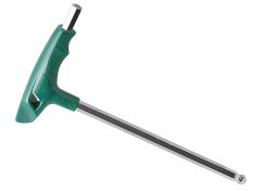 Klucz trzpieniowy sześciokątny z kulką z rękojeścią typu t 6 - 83112 SATA