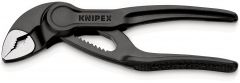 KNIPEX Cobra® XS Szczypce do rur fosforanowana, szara, wytłaczana, chropowata powierzchnia 100 mm Knipex