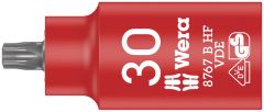 8767 B VDE HF TORX® Klucz nasadowy Zyklop 3/8" TORX®, izolowana, z funkcją przytrzymywania, TX 30 x 55 mm Wera