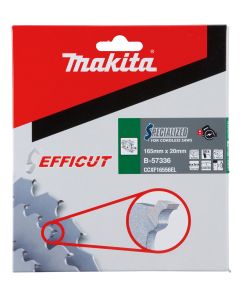Tarcza pilarska 165 × 20 mm, 56Z , EFFICUT Makita