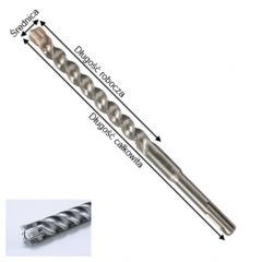 Wiertło NEMESIS 2 - uchwyt SDS-PLUS 11x210mm Makita