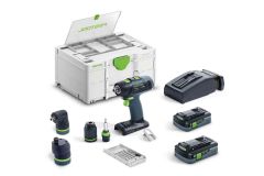 Akumulatorowa wiertarko-wkrętarka T 18+3 HPC 4,0 I-Set Festool