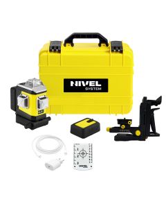 CLx3G – laser krzyżowy 3×360°, zielona wiązka, Bluetooth, zasięg 30/70 m