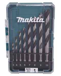 Zestaw wierteł do drewna 8szt 3/4/5/6/7/8/9/10 Makita