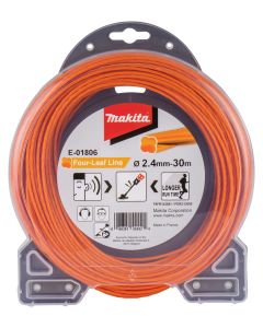 Żyłka nylonowa "koniczyna" 2,4mm/30m Makita
