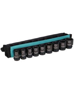 Zest. nasadek udarowych 1/2" 10-27mm 9szt Makita