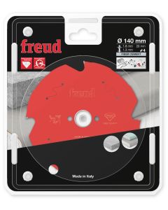 FR04F001H Piła tarczowaHH Fiber Cement 140 x 20 x 1.8/1.3 x T4 TCG 10° Freud