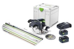 Akumulatorowa ręczna pilarka tarczowa HKC 55 5,2 EBI-Set-FSK 420 Festool