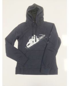 Bluza z kapturem Makita S Granat Piła