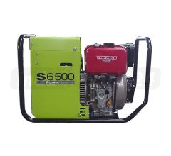 Agregat prądotwórczy jednofazowy Pramac S6500 z Izometrem IPP Diesel