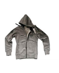  Bluza na zamek z kapturem XGT szara damska M Makita