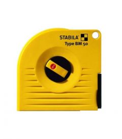 Taśma miernicza BM50 W, stal pomalowana na biało, 10 m Stabila