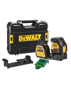 Samopoziomujący laser krzyżowy z wiązką zieloną 30m 12V/18V  DeWALT 