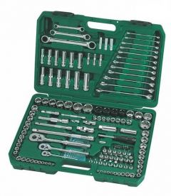 150 KLUCZY NASADOWYCH 1/4 3/8 1/2 M/CAL SATA