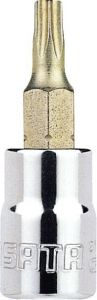 Nasadka 1/4" bit torx T15 Sata