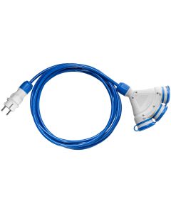 Przedłużacz budowlany X3 przewód w oponie poliuretanowej  PS-X3/54/20M/3X1,5/H07BQ-F