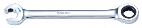 Klucz płasko-oczko z grzechotką 10 mm - 43606 SATA