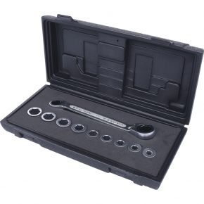 GEAR Plus Uniwersalny zestaw kluczy oczkowych 8-19mm,10cz. KS Tools - 503.4645