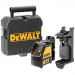 Samopoziomujący laser krzyżowy - model z zieloną wiązką lasera DW088K DeWalt
