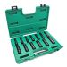 Zestaw 13 nasadek udarowych cienkościennych 1/2'' metrycznych w walizce Sata