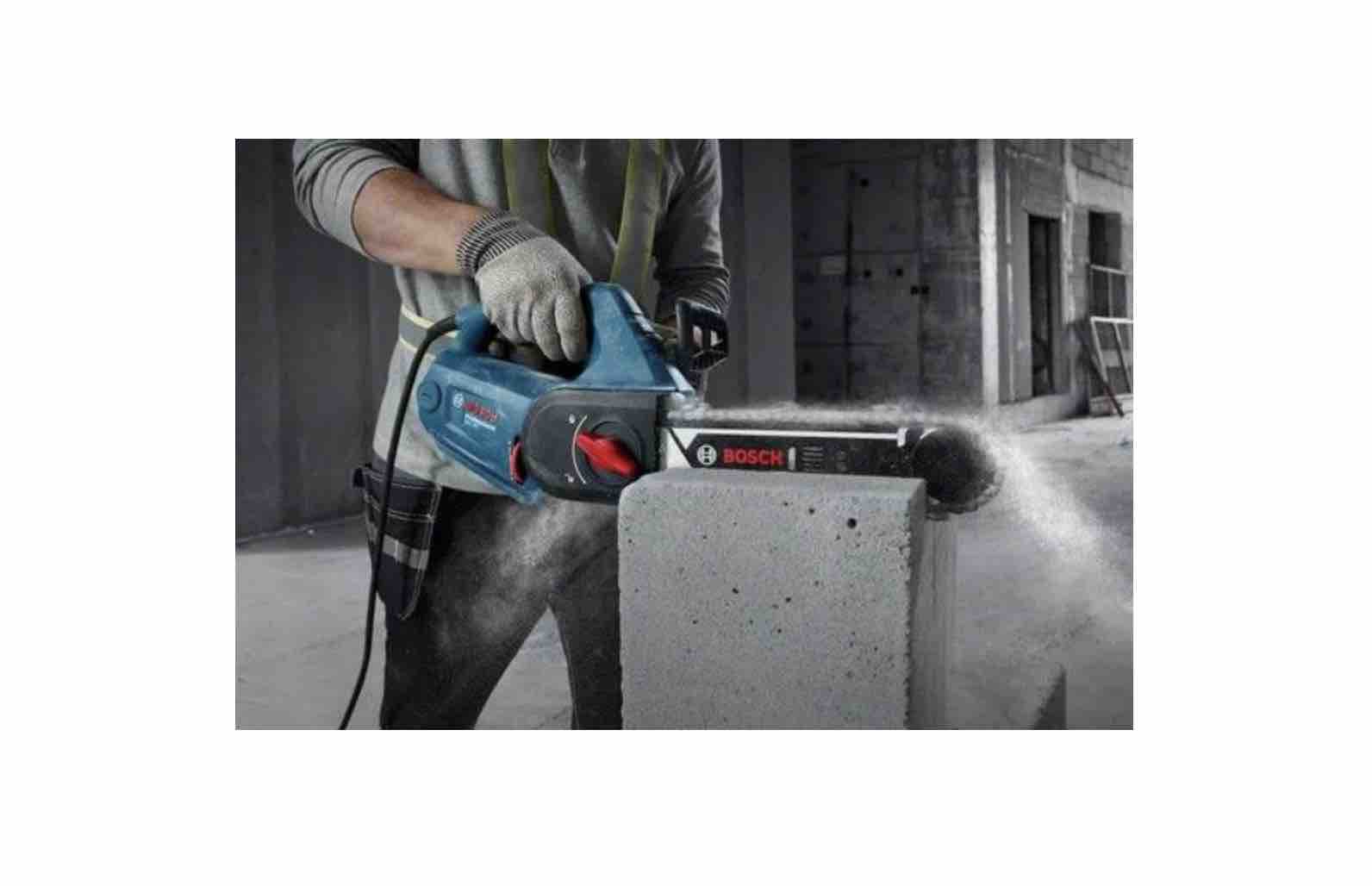 Czym ciąć bloczki betonowe? Cięcie bloczków betonowych razem z Bosch